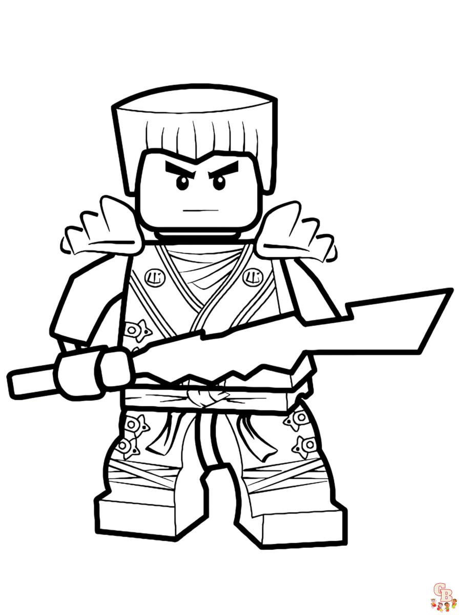 Coloriage ninja