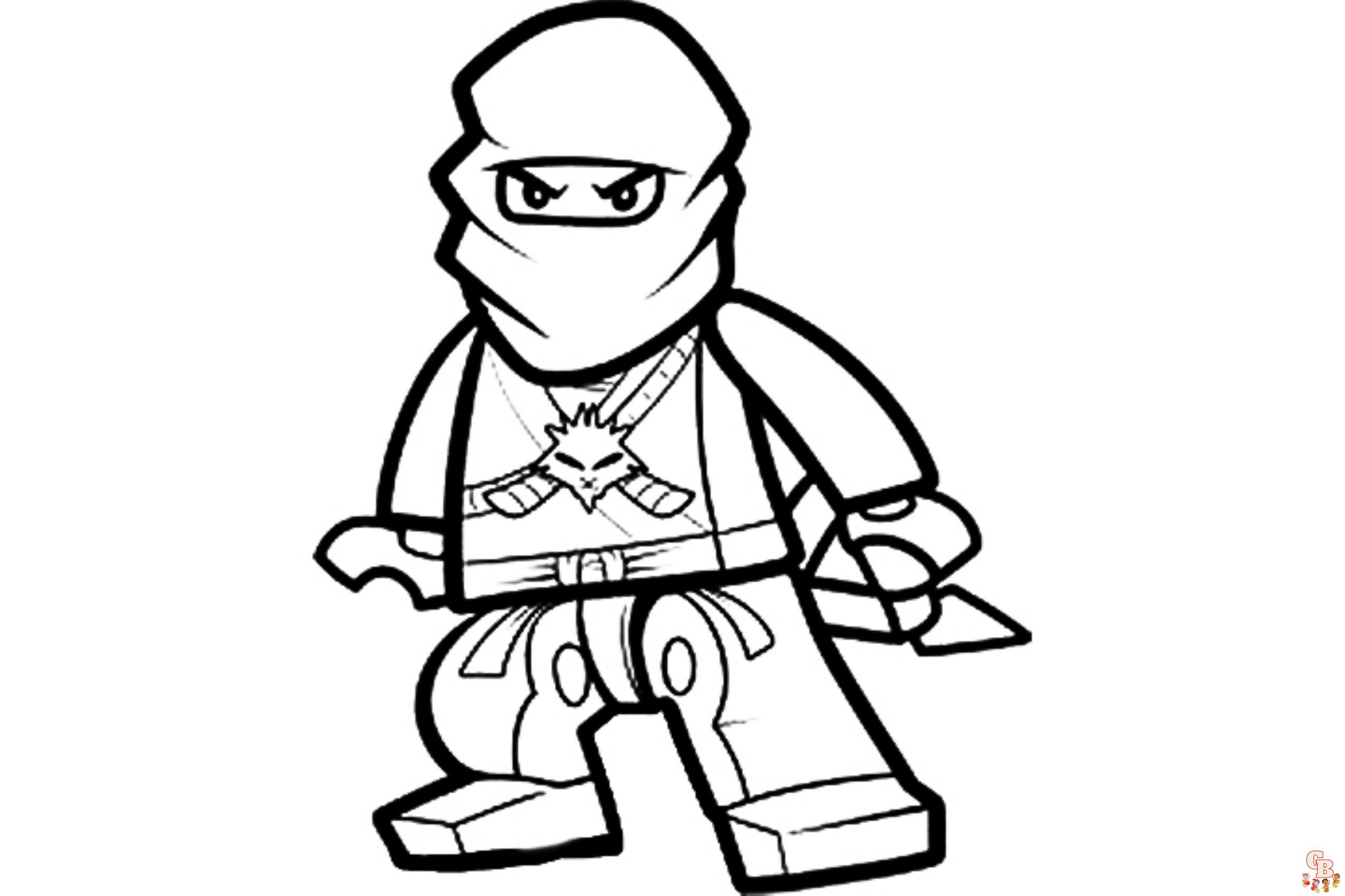 Coloriage ninja