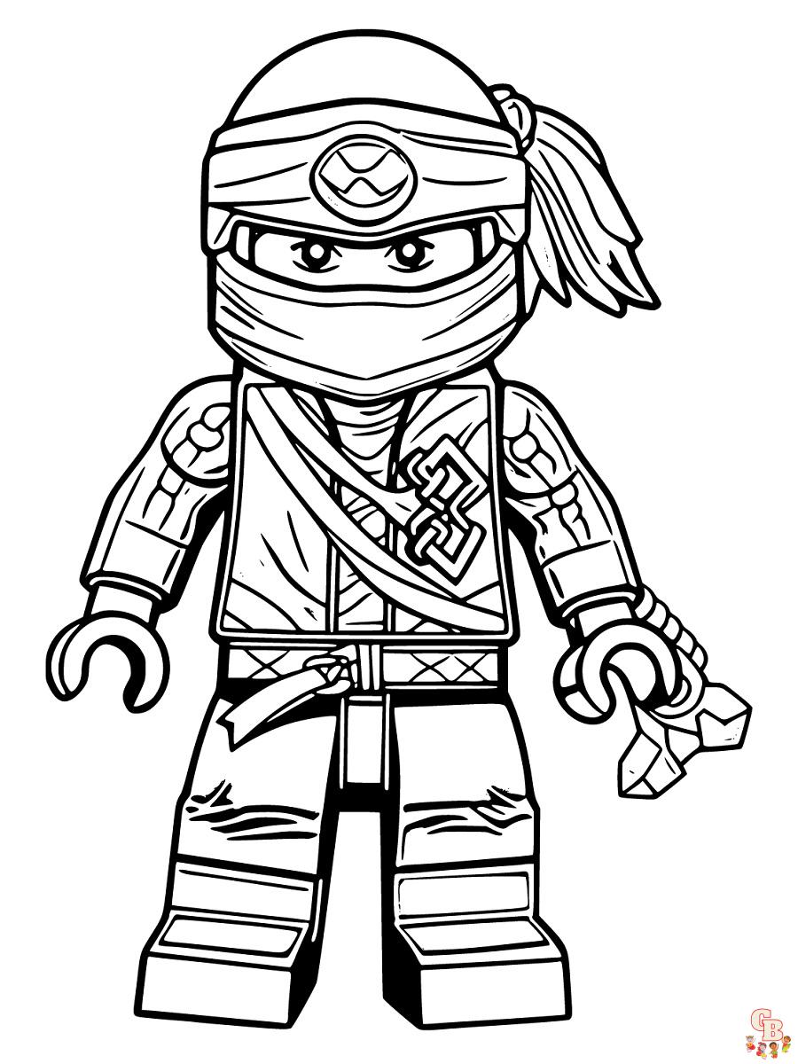 Coloriage ninja