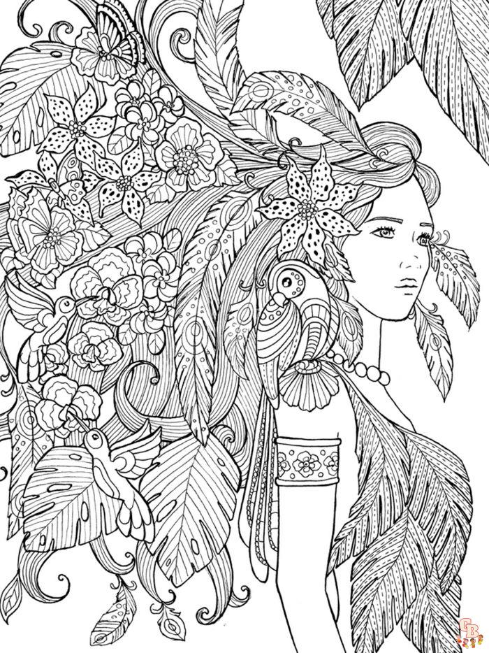 Coloriage ados Styles de coloriage populaires chez les adolescents