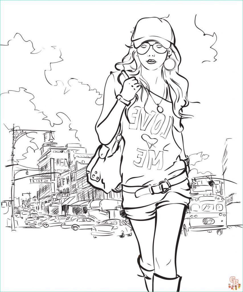 Coloriage ados Styles de coloriage populaires chez les adolescents