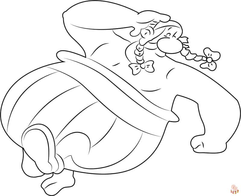 Coloriage Astérix - Coloriages gratuits et pages à colorier