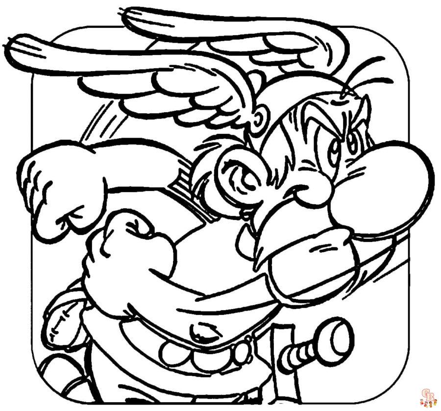 Coloriage Astérix - Coloriages gratuits et pages à colorier