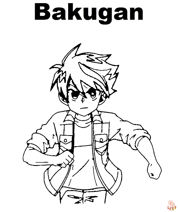 Coloriage Bakugan - Pages de coloriage gratuits en ligne Dessins à colorier pour enfants