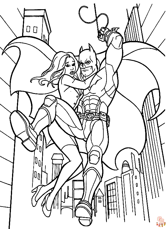 Les meilleurs coloriages Batman à imprimer - Coloriage Batman et Robin, LEGO, Joker, Catwoman