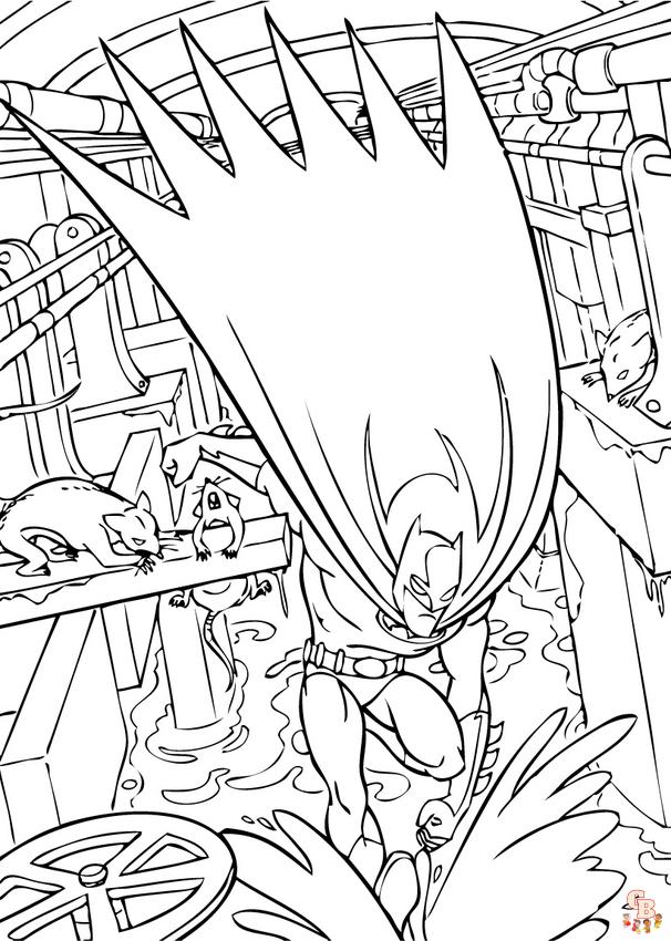 Les meilleurs coloriages Batman à imprimer - Coloriage Batman et Robin, LEGO, Joker, Catwoman