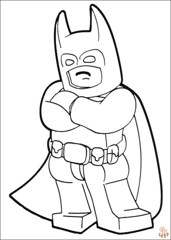 Les meilleurs coloriages Batman à imprimer - Coloriage Batman et Robin, LEGO, Joker, Catwoman