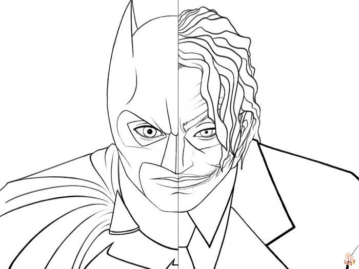 Les meilleurs coloriages Batman à imprimer - Coloriage Batman et Robin, LEGO, Joker, Catwoman