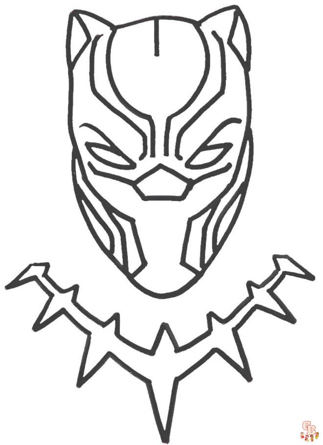 coloriage Wakanda