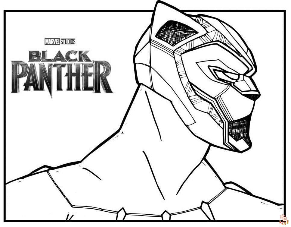 coloriage Wakanda