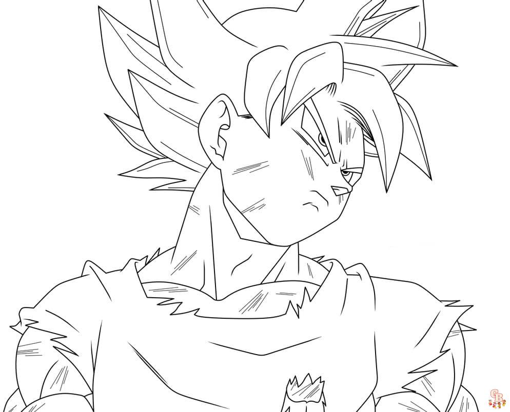 coloriage de Sangoku