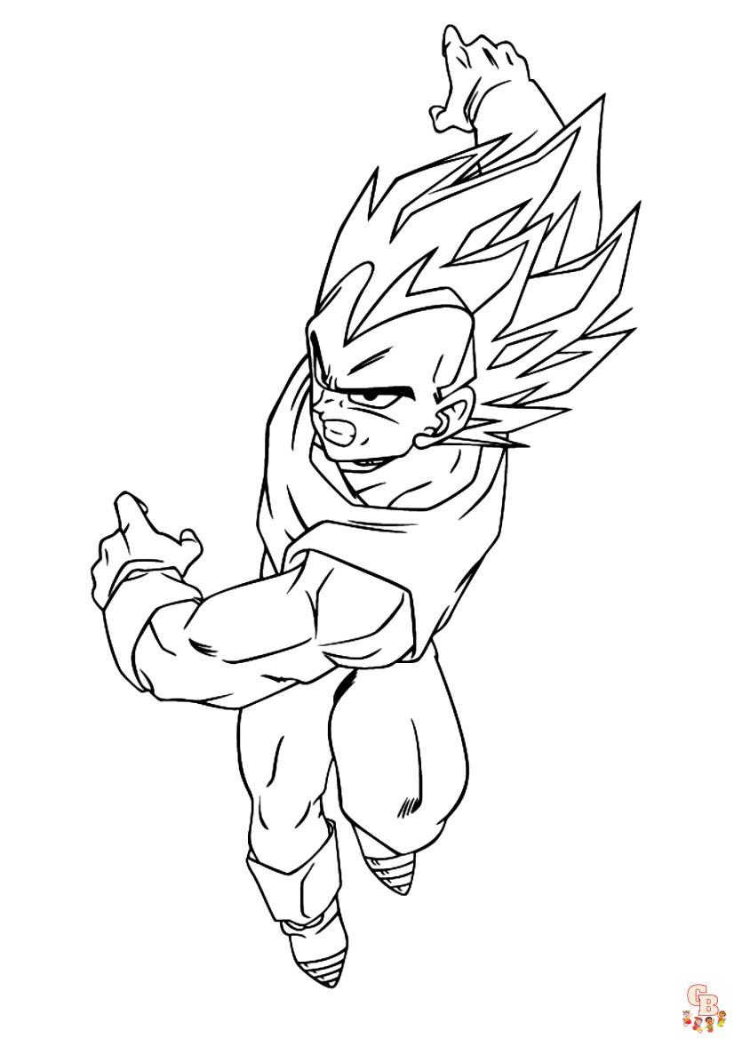 coloriage de Sangoku