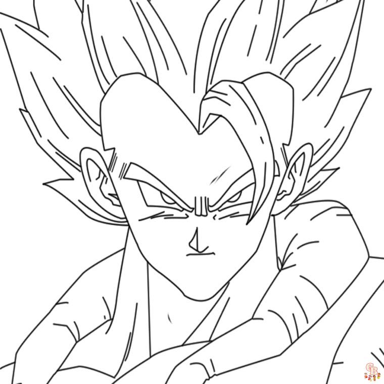 coloriage dragon ball z