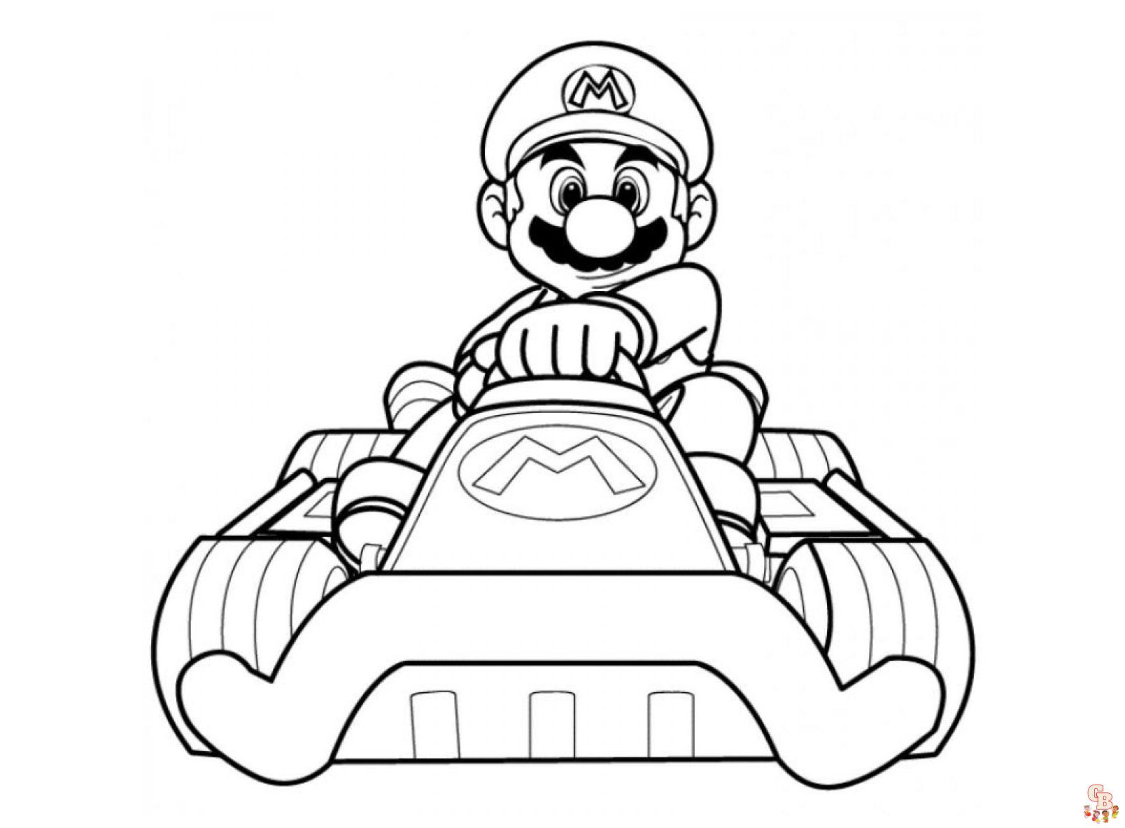 colorier de Mario Kart