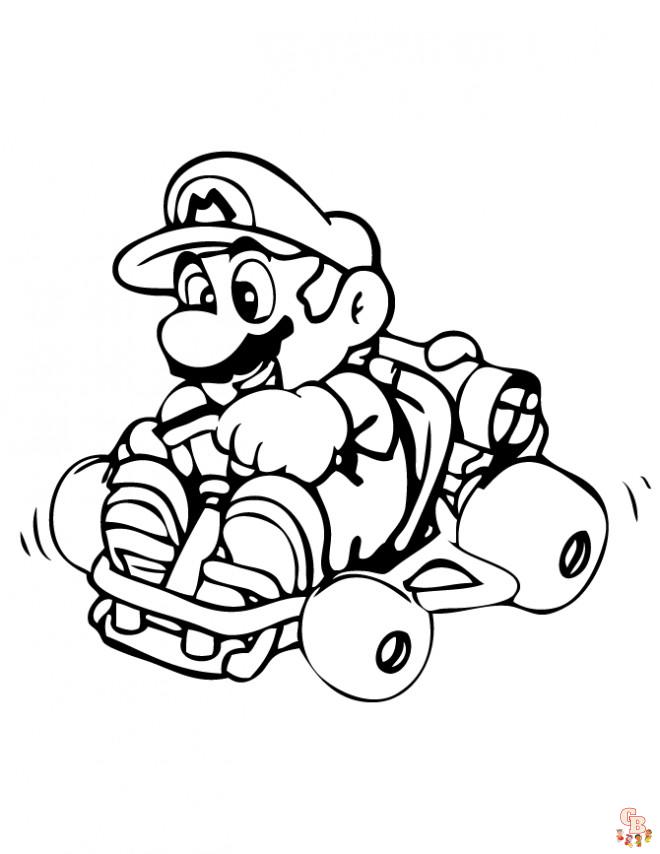 colorier de Mario Kart