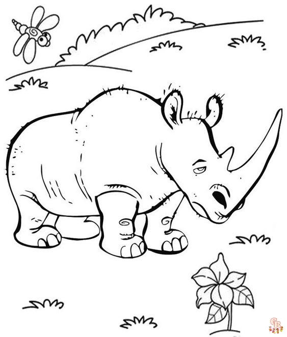 Coloriage d'animaux en français - Animaux de la jungle, sauvages, ferme et plus