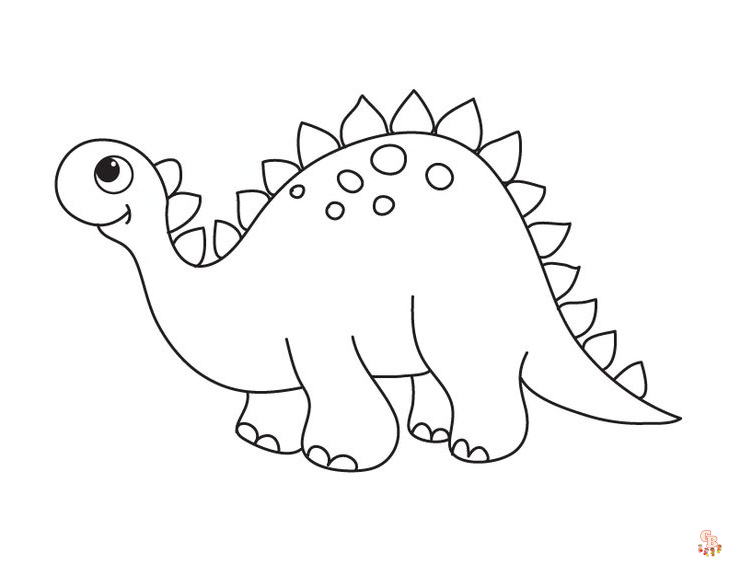 Coloriage dinosaure Activités de coloriage sur le thème des dinosaures