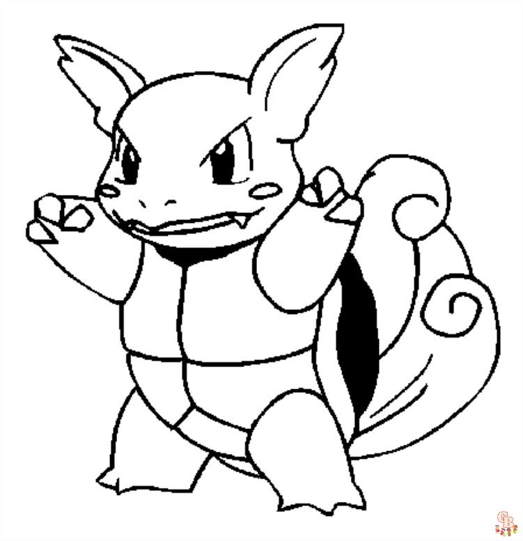 Coloriage Dracaufeu - Pages à colorier gratuites de Dracaufeu et autres personnages Pokemon