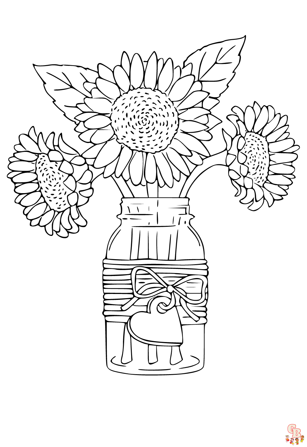 Coloriage Fleur Pages gratuites pour enfants et adultes