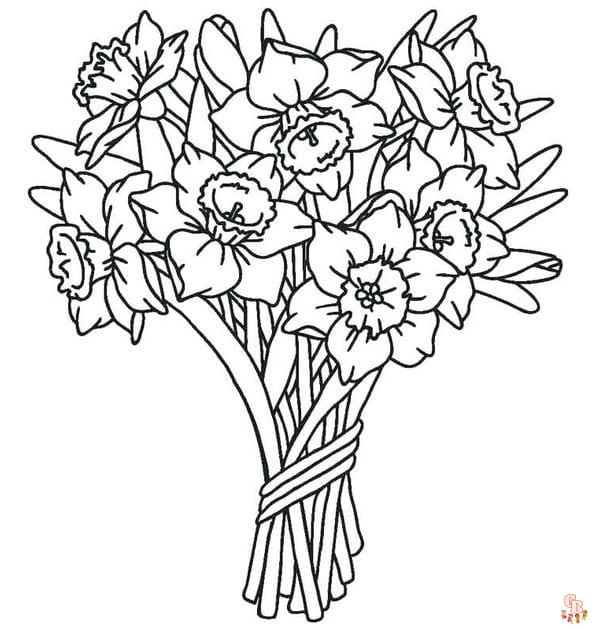 Coloriage Fleur Pages gratuites pour enfants et adultes