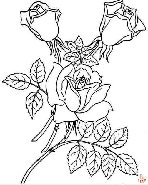 Coloriage Fleur Pages gratuites pour enfants et adultes