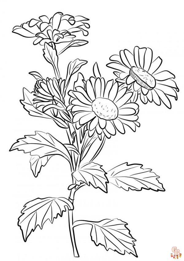 Coloriage Fleur Pages gratuites pour enfants et adultes