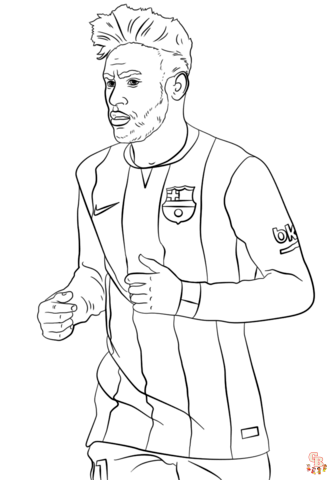 Les meilleurs coloriages de foot pour enfants et fans de football Coloriage joueurs célèbres, équipes nationales et équipement sportif