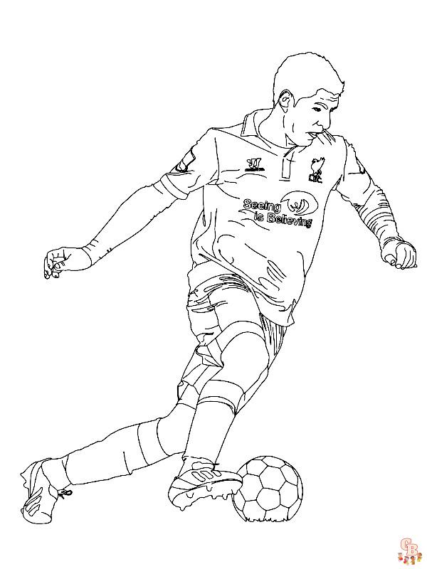 Les meilleurs coloriages de foot pour enfants et fans de football Coloriage joueurs célèbres, équipes nationales et équipement sportif