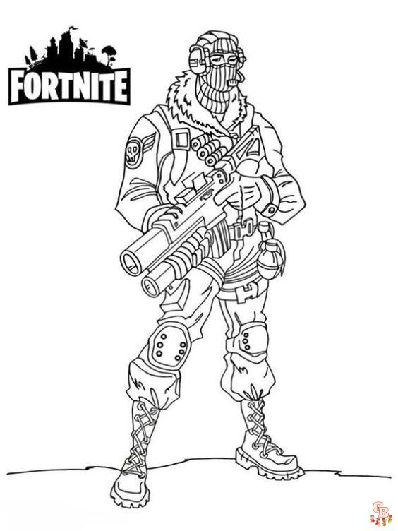 Coloriage Fortnite Les meilleurs dessins à imprimer gratuitement