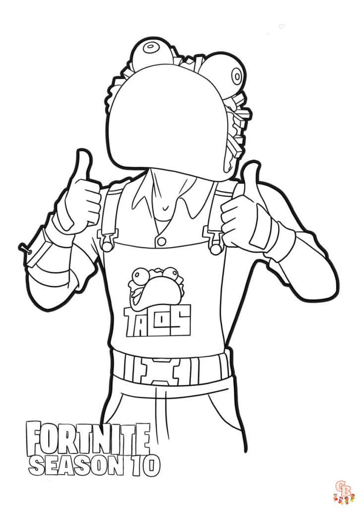 Coloriage Fortnite Les meilleurs dessins à imprimer gratuitement