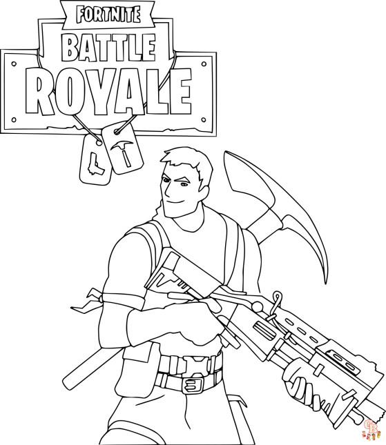 Coloriage Fortnite Les meilleurs dessins à imprimer gratuitement