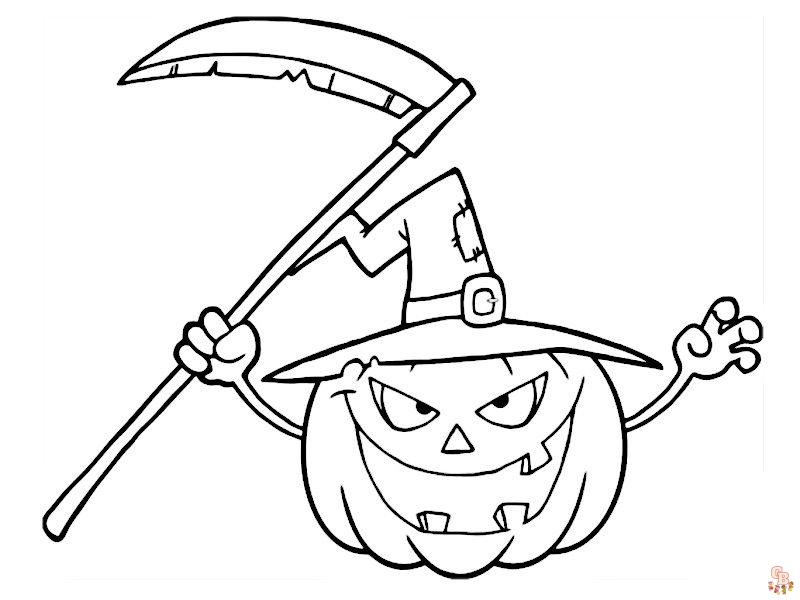 Coloriage Halloween Idées effrayantes de coloriage pour enfants