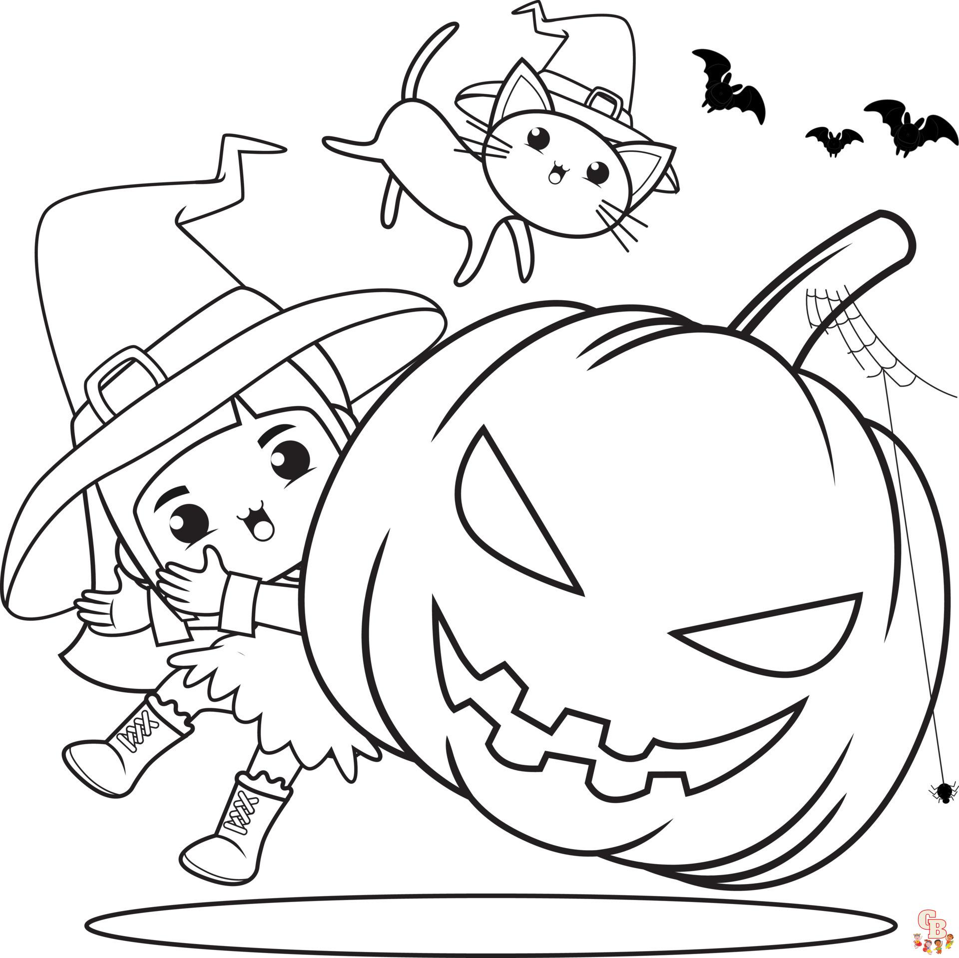 Coloriage Halloween Idées effrayantes de coloriage pour enfants