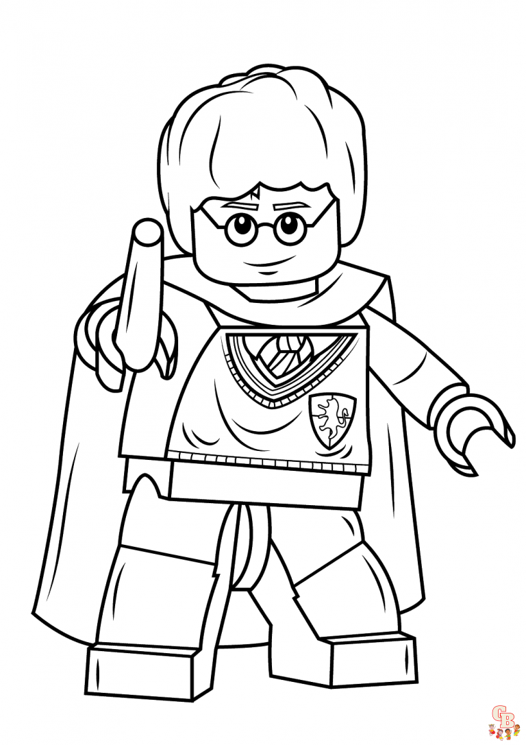 Coloriage Harry Potter Dessins à colorier sur le thème d'Harry Potter