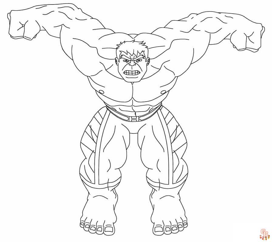 Coloriage Hulk Les avantages pour les enfants et les meilleurs dessins à colorier