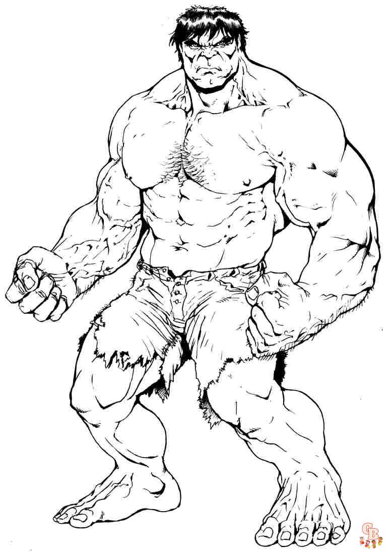 Coloriage Hulk Les avantages pour les enfants et les meilleurs dessins à colorier