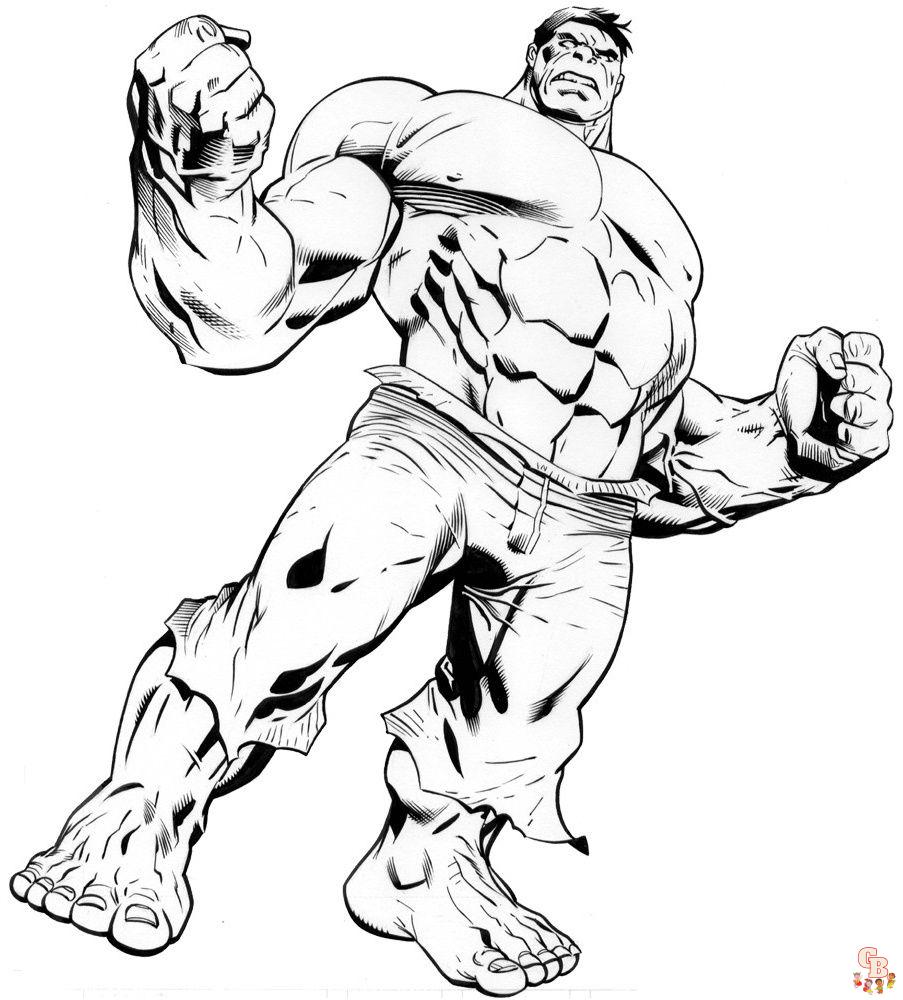 Coloriage Hulk Les avantages pour les enfants et les meilleurs dessins à colorier