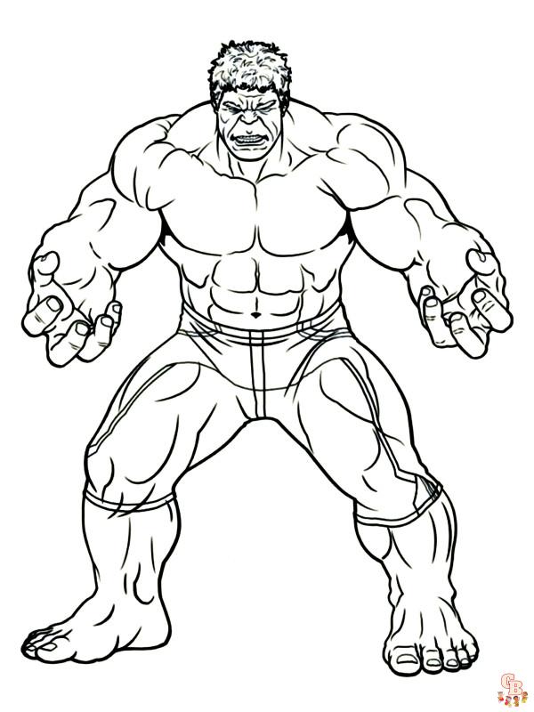 Coloriage Hulk Les avantages pour les enfants et les meilleurs dessins à colorier