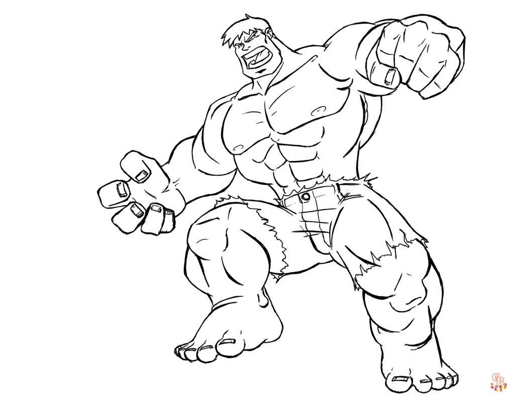 Coloriage Hulk Les avantages pour les enfants et les meilleurs dessins à colorier