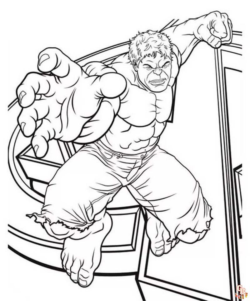 Coloriage Hulk Les avantages pour les enfants et les meilleurs dessins à colorier