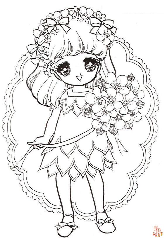 Coloriage Kawaii Modèles Mignons pour Enfants et Adultes