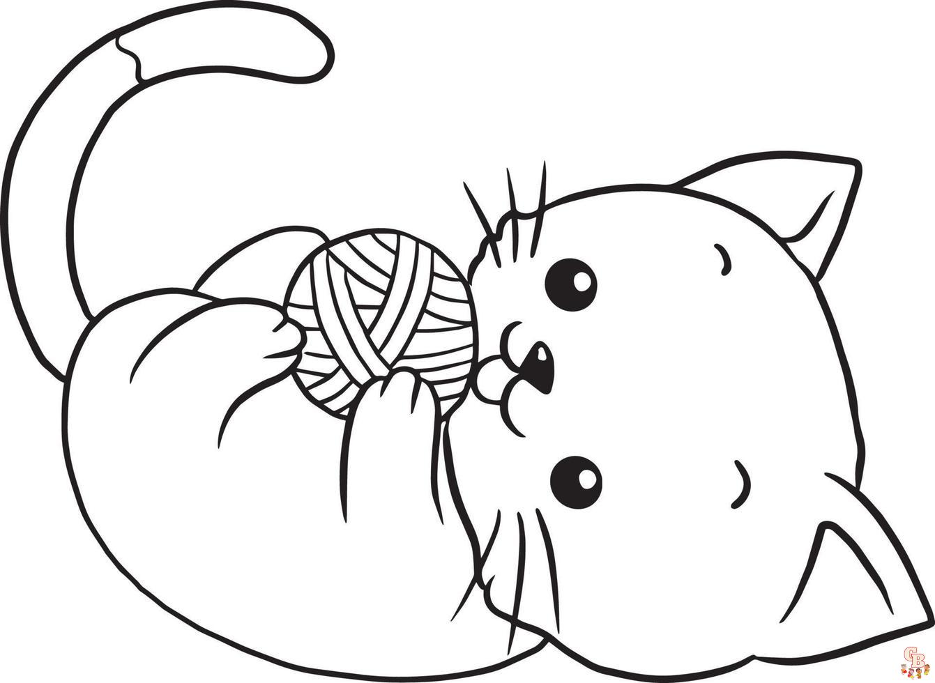 Coloriage Kawaii Animaux Chat, Lapin, Chien, Panda, Ours, Renard Hamster