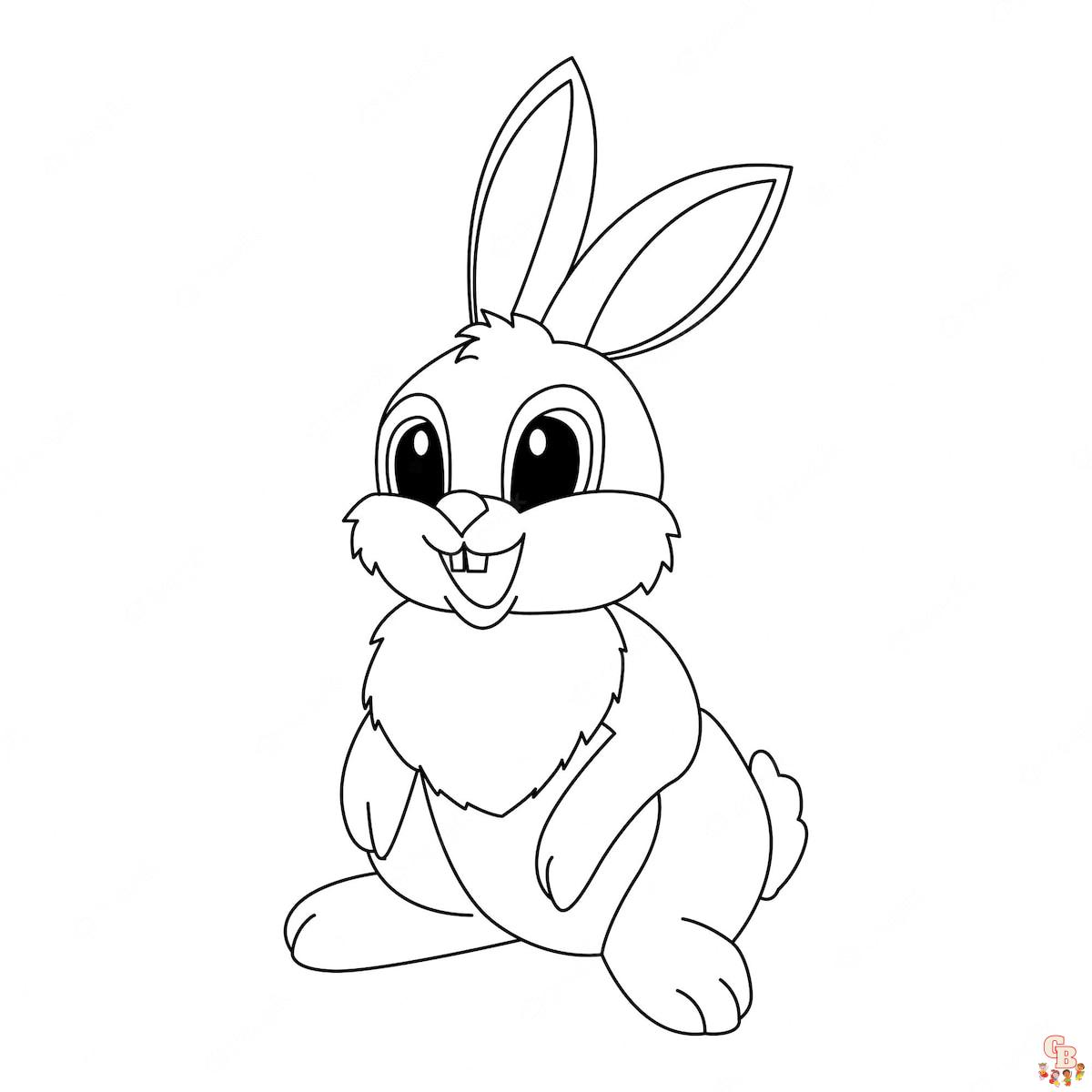 Coloriage Kawaii Animaux Chat, Lapin, Chien, Panda, Ours, Renard Hamster