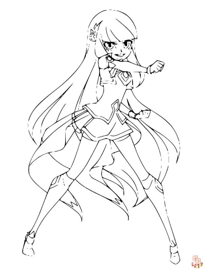 Coloriage Lolirock Comment colorier les personnages de Lolirock ?