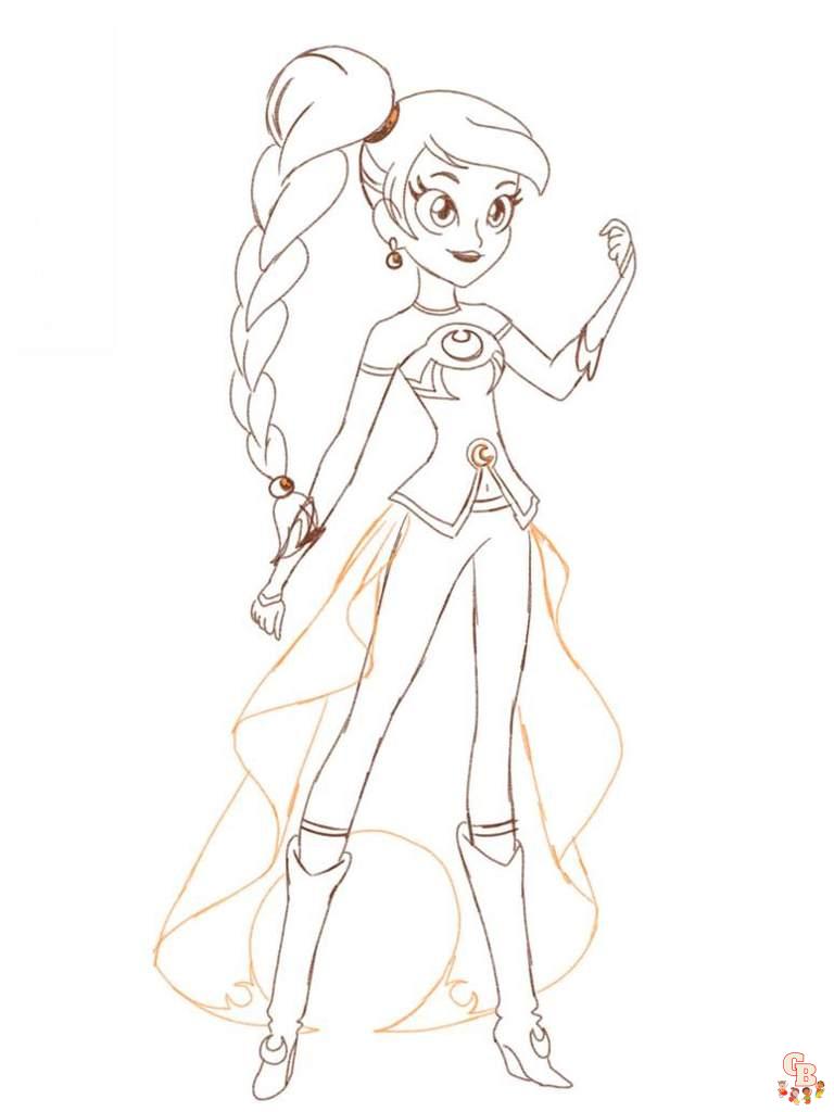 Coloriage Lolirock Comment colorier les personnages de Lolirock ?