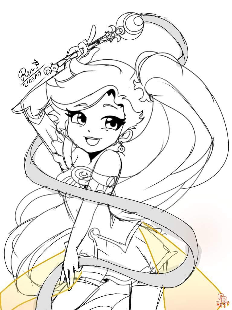 Coloriage Lolirock Comment colorier les personnages de Lolirock ?