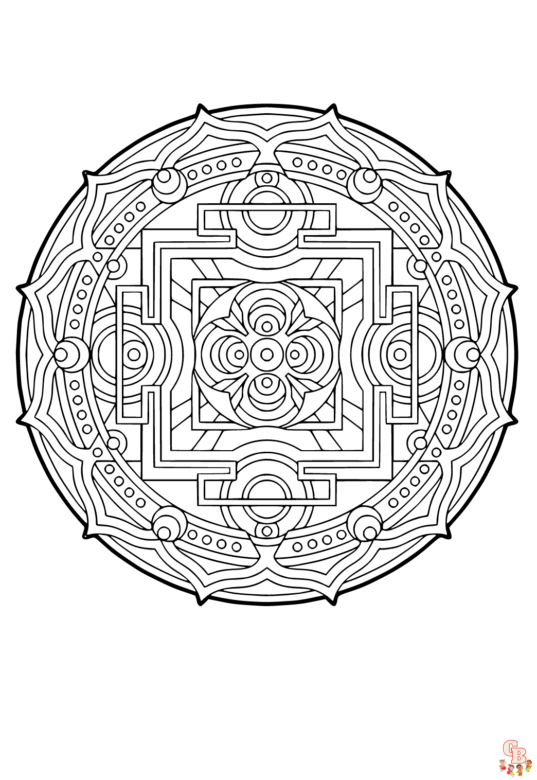 Coloriage Mandala Détendez-vous et libérez votre créativité