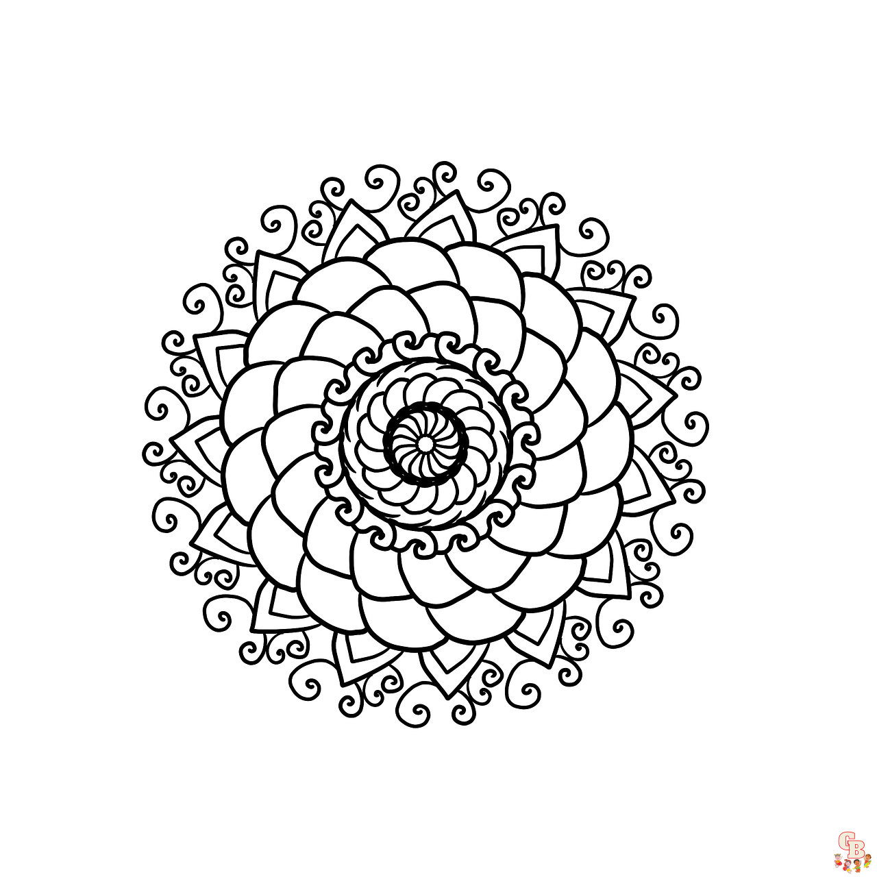 Coloriage Mandala Détendez-vous et libérez votre créativité