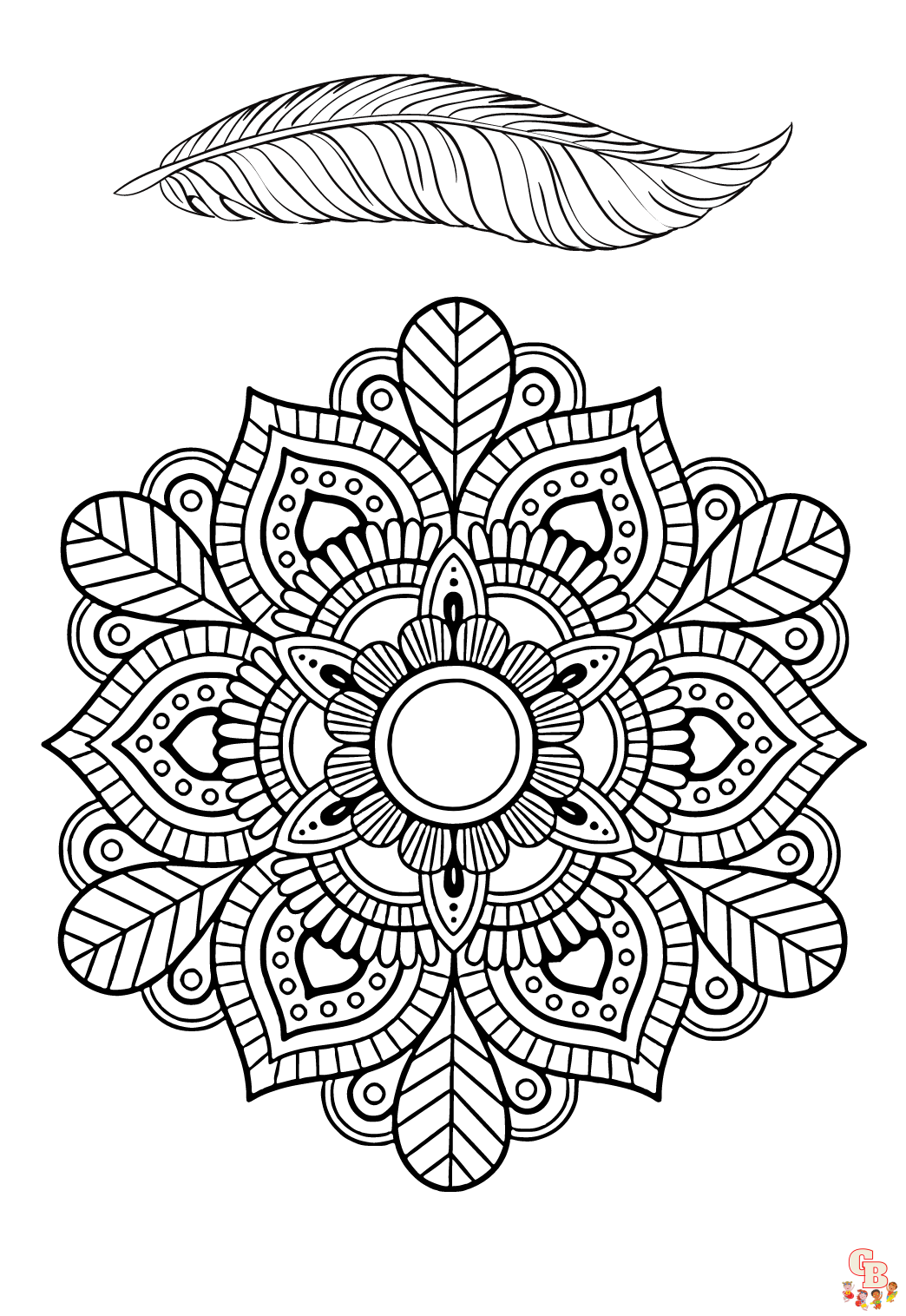 Coloriage Mandala Détendez-vous et libérez votre créativité