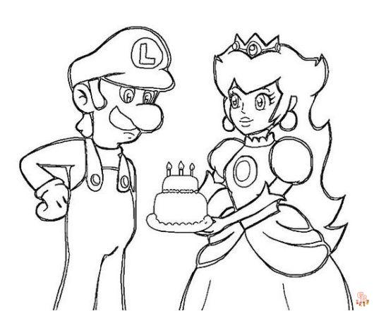 Coloriage Mario Les meilleurs dessins à imprimer